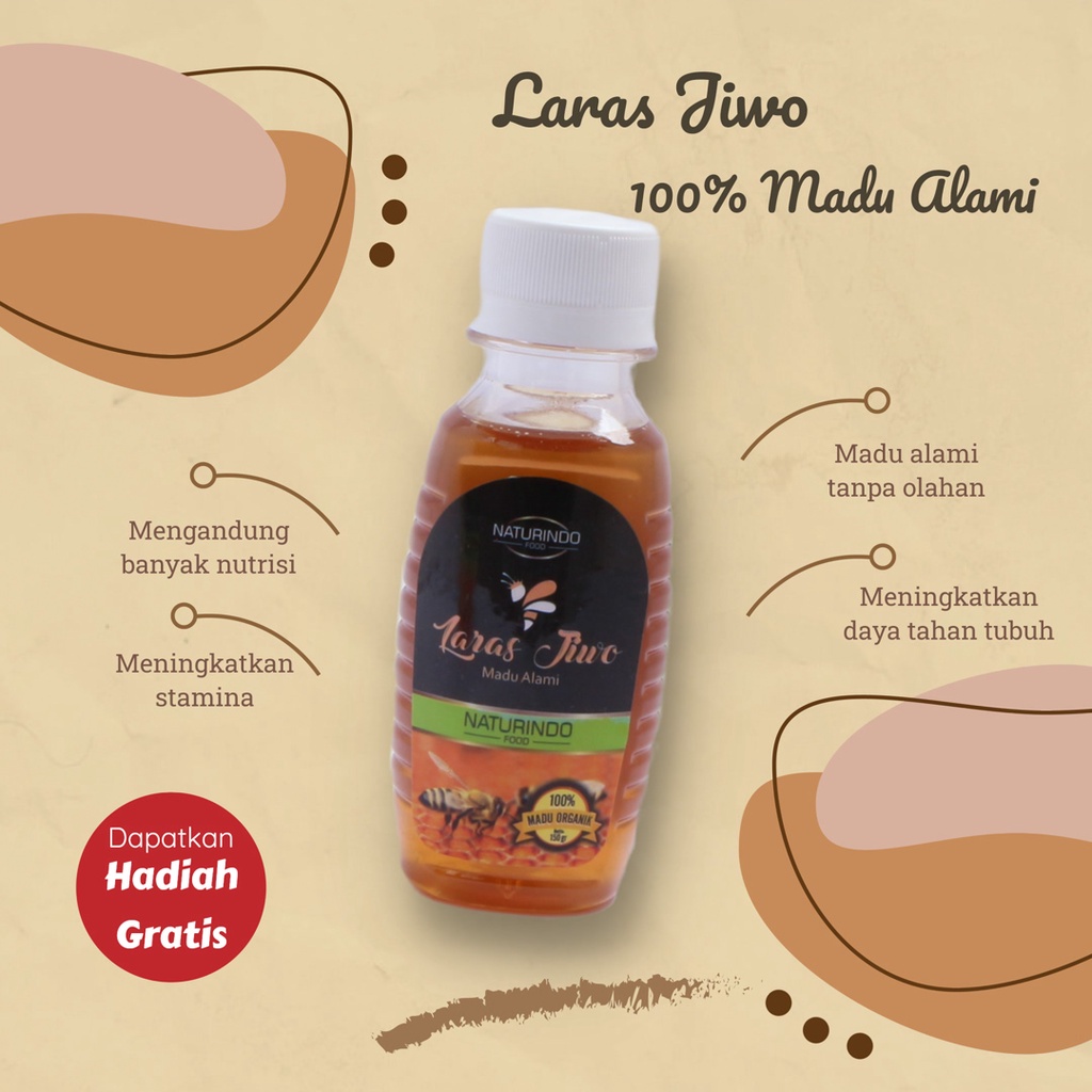 

Laras jiwo 100% madu alami meningkatkan kekebalan tubuh