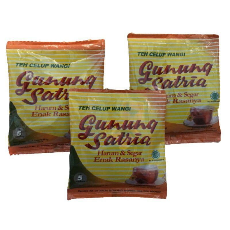 

teh gunung satria sachet (isi 6pcs)