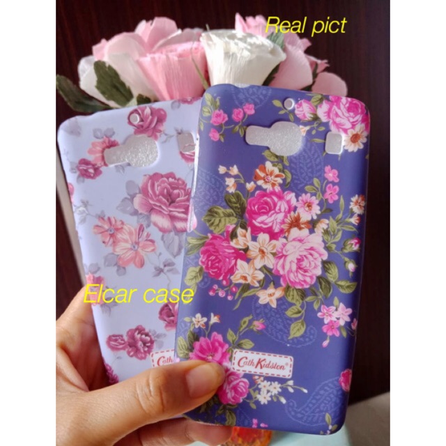 Silikon softcase soft cover soft case motif flower bunga xiaomi redmi 2 redmi2 redmi 2s prime