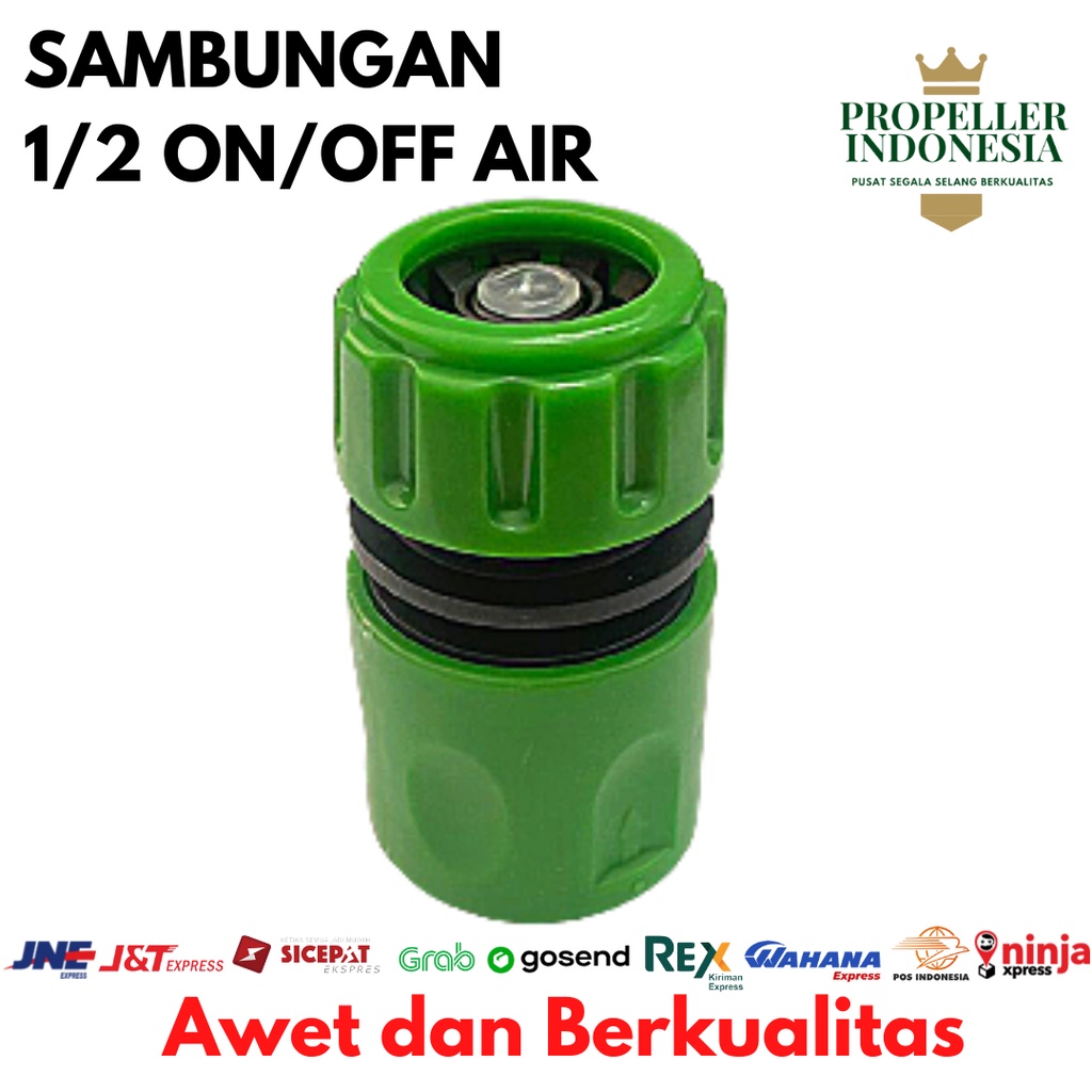 Sambungan 1/2 ON/OFF Air