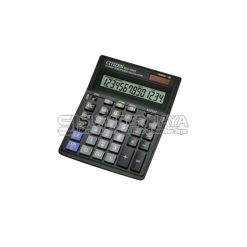 

Kalkulator Citizen Desktop Calculator SDC - 554S