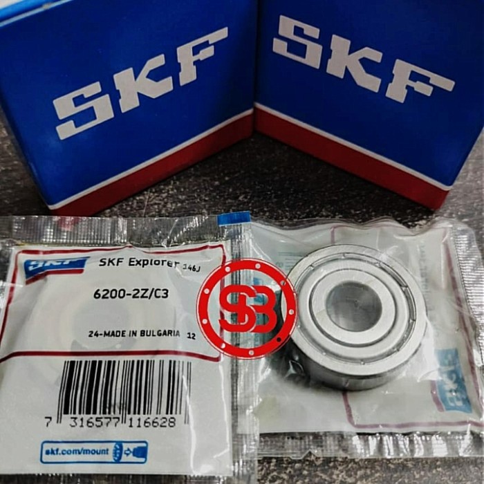 Bearing / Laker / Laher 6200 ZZ / 6200 ZZ C3 SKF ORIGINAL