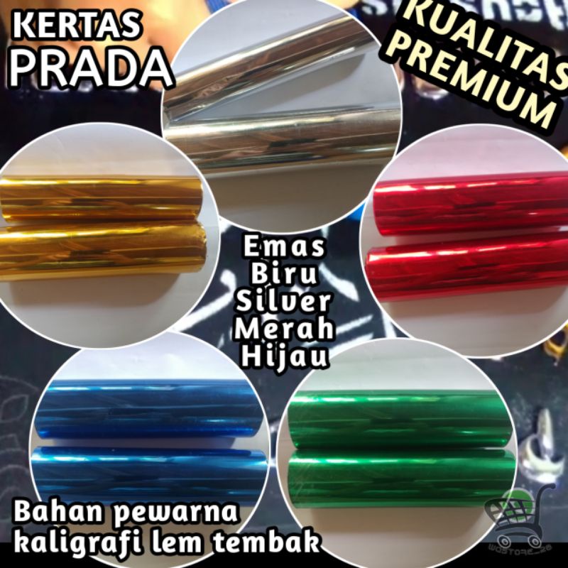 Kertas Foil Kertas Emas Bahan Kaligrafi