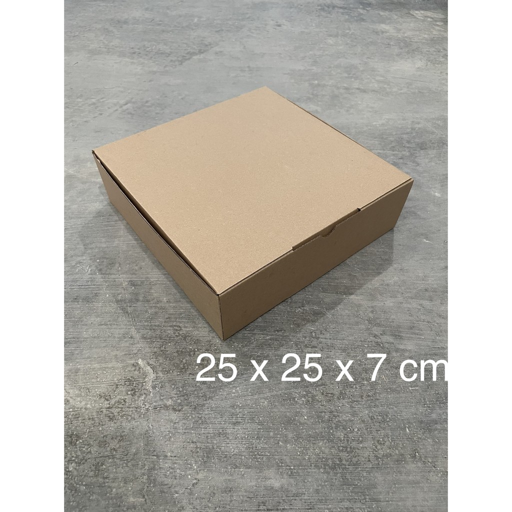 Kardus 25 x 25 x 7 cm.....Die Cut untuk kotak baju- Aksesoris- dll,-1