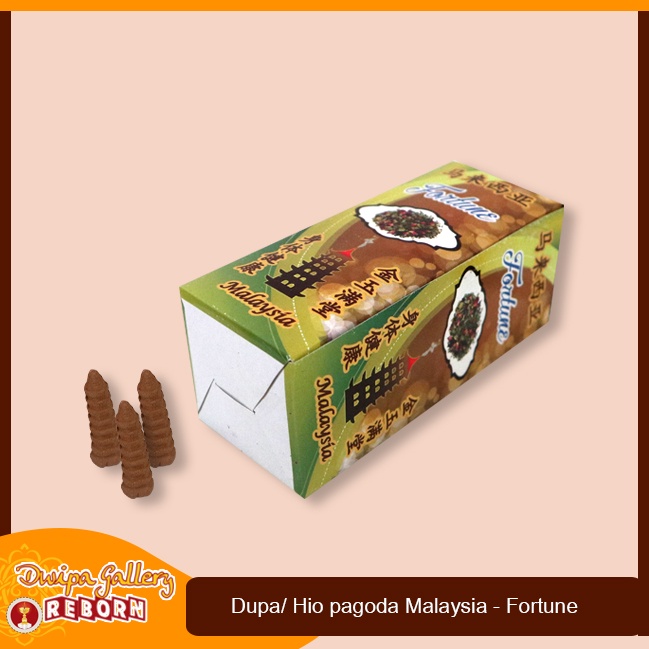 Dupa Hio Buhur Kerucut Cone Pagoda Malaysia - Fortune 50pcs