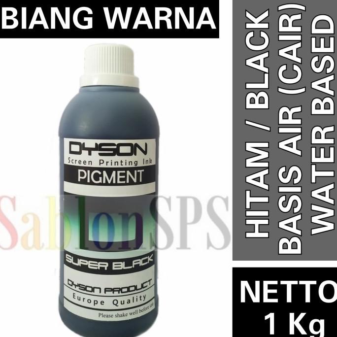 

BIANG WARNA SABLON SUPER BLACK 1kg DYSON PIGMEN SABLON