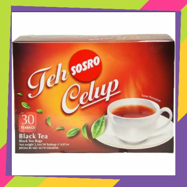 

Teh Celup Sosro {30 Tea Bags}