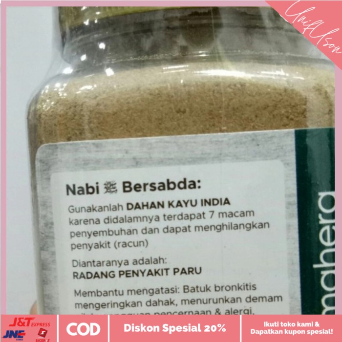 

⭐COD⭐ qustul hindi 100gr serbuk