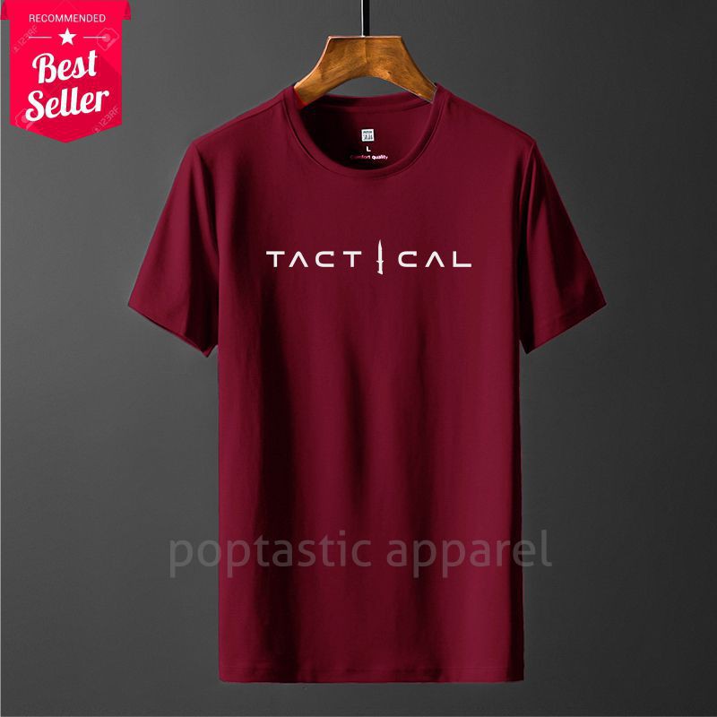 Tshirt Baju Kaos Tactical Basic Premium/ Kaos distro PRIA WANITA