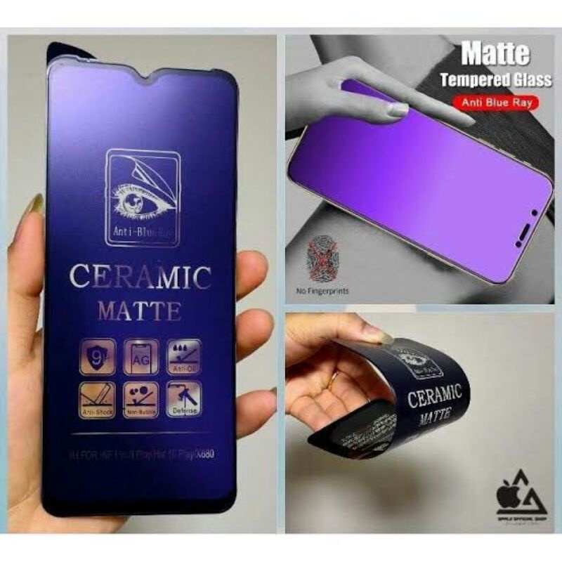 Anti Gores / Tempered Glass / Pelindung layar Cramic /Anti pecah/ Anti Radiasi type Hp realme Narzo 20/20a/20i/20 pro/30/30a/30i/50/50a/50i