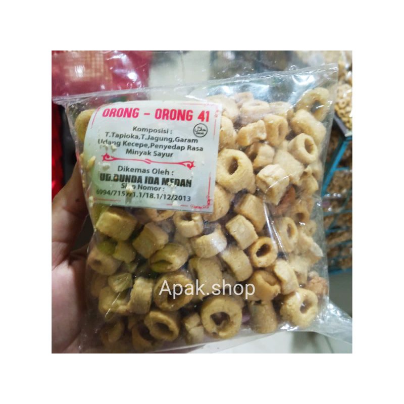 

Orong-orong khas medan 50 gram