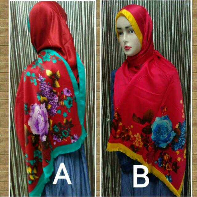 Pashmina sutra floral