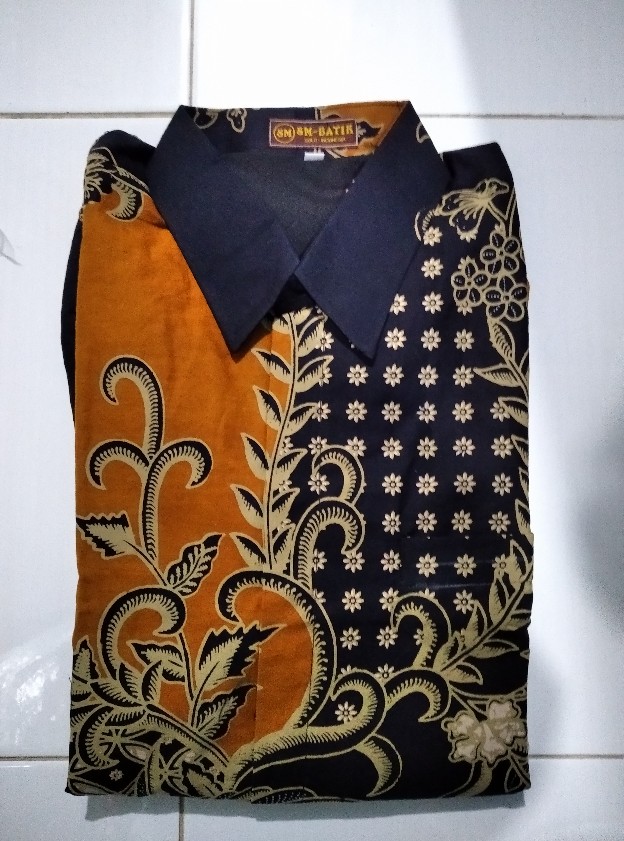 Batik Proboseto Kuning Kemeja Batik Pria Lengan Panjang By Florist