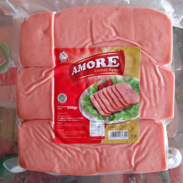 

Kornet ayam kotak 500 gr Merk Amore