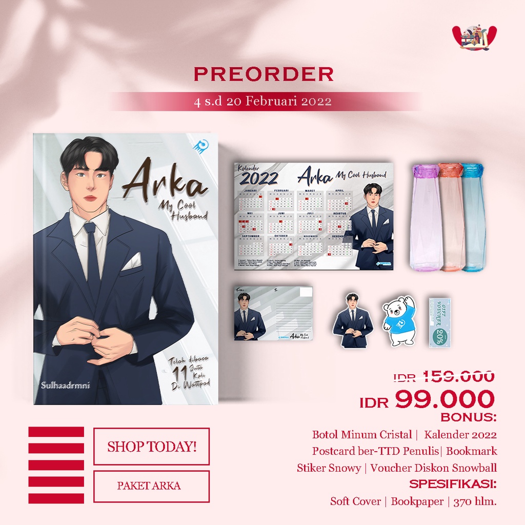 Ready  Arka My Cool Husband Penulis: Sulhaadrmni-PAKET ARKA