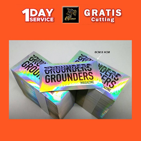 

SPH 8 1-6 Cetak Stiker Hologram Print Sticker Bentuk Persegi Tercepat Termurah