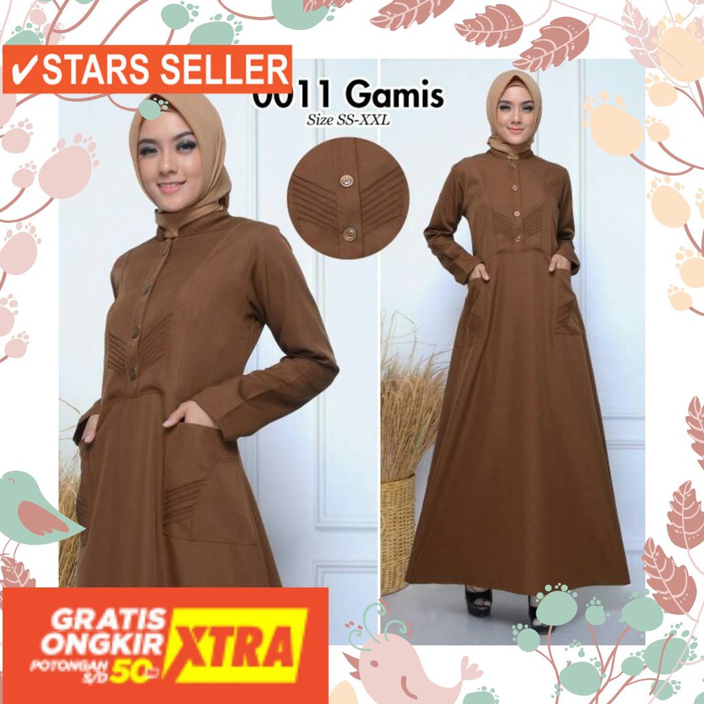 Model Baju Dinas Pdh Gamis Ninja - Diary Hijaber