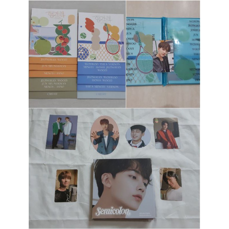 SEVENTEEN Henggarae Semicolon Album Photocard PC Jeonghan benefit yes24