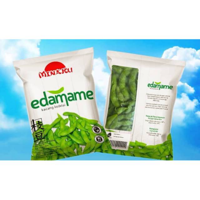 

Minaku Edamame 500gr Kacang Kedelai Siap makan