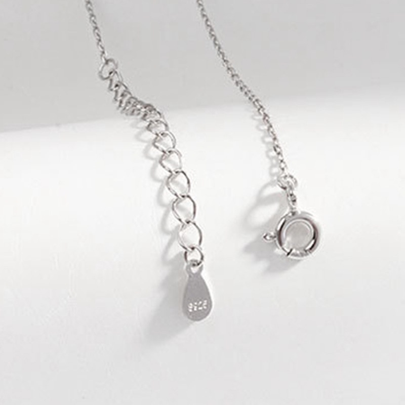 Fancyqube Fancycube Kalung Rantai Klavikula Liontin Pita Harimau Bahan Zirkon Untuk Pria Dan Wanita
