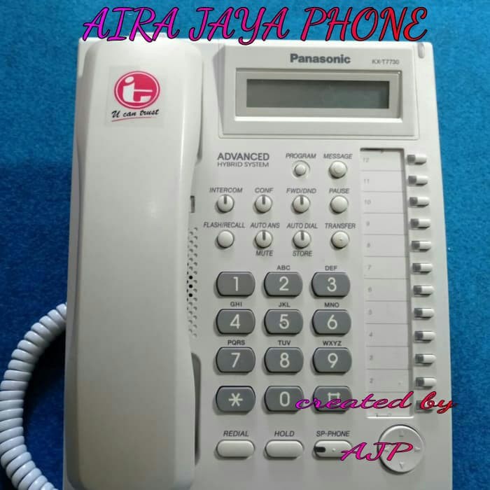 MESIN TELEPON PABX PANASONIC TEM824/TES824 second spesial free dapet Telpon KX T7730