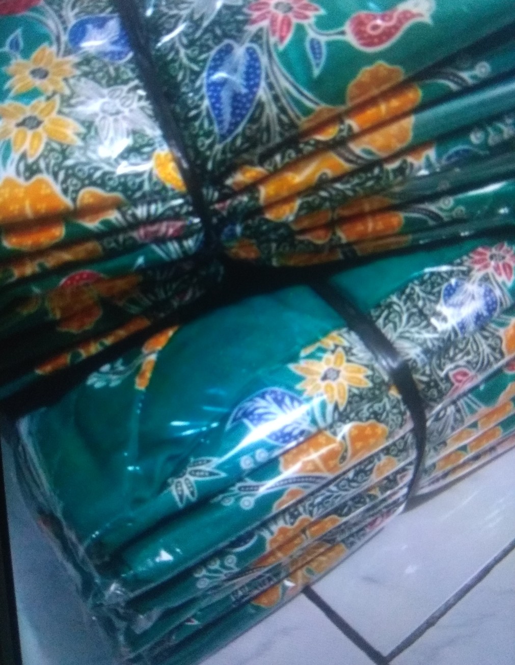 Atasan Batik Tunik Kerja Wanita Modern Lengan Panjang Katun Berkwalitas Size Xs Sampai Jumbo 8xl