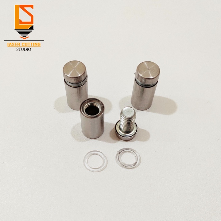 Pen Iklan Stainless 12x30 baut akrilik