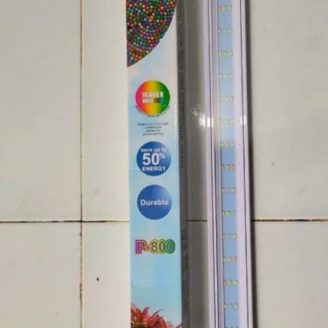 Lampu Aquarium 80 cm 100 cm LED Lampu Aquarium P800 Kandila