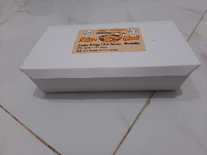 Lunch Box Paper Small- Paper Lunch Box S- Non Laminasi Kotak Putih Polos-dimsum Siomay S Eco Selipan