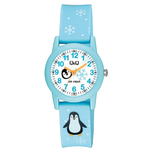 Q&amp;Q QNQ QQ ORIGINAL RUBBER BAND KIDS WATCH JAM TANGAN ANAK V22A 001-006Y