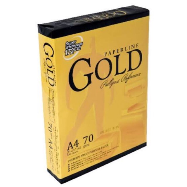  Kertas  HVS A4 Paperline GOLD  70 gram Shopee Indonesia