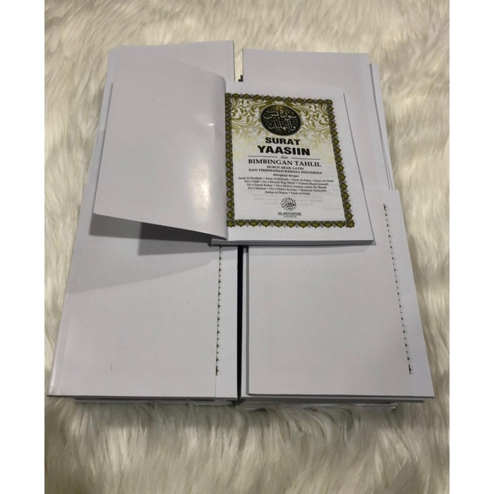 Blangko yasin 176 halaman ( HVS )