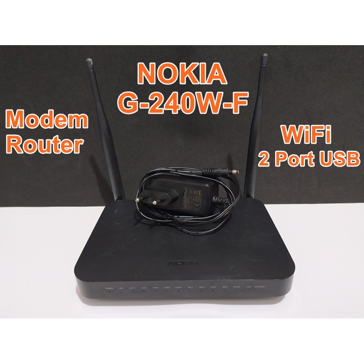 Jual Modem Router NOKIA G240WF Access Point Slot USB Shopee Indonesia