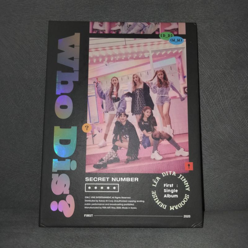 Secret Number Who Dis Album only (RARE) [BOOKED]