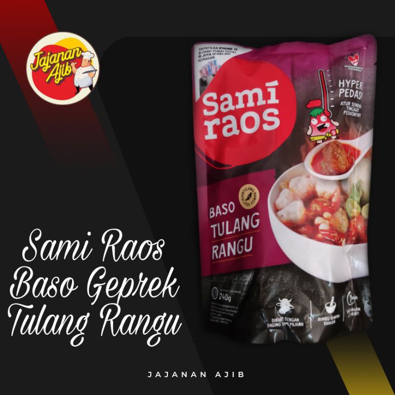 Jual Baso Tulang Rangu Sami Raos Shopee Indonesia