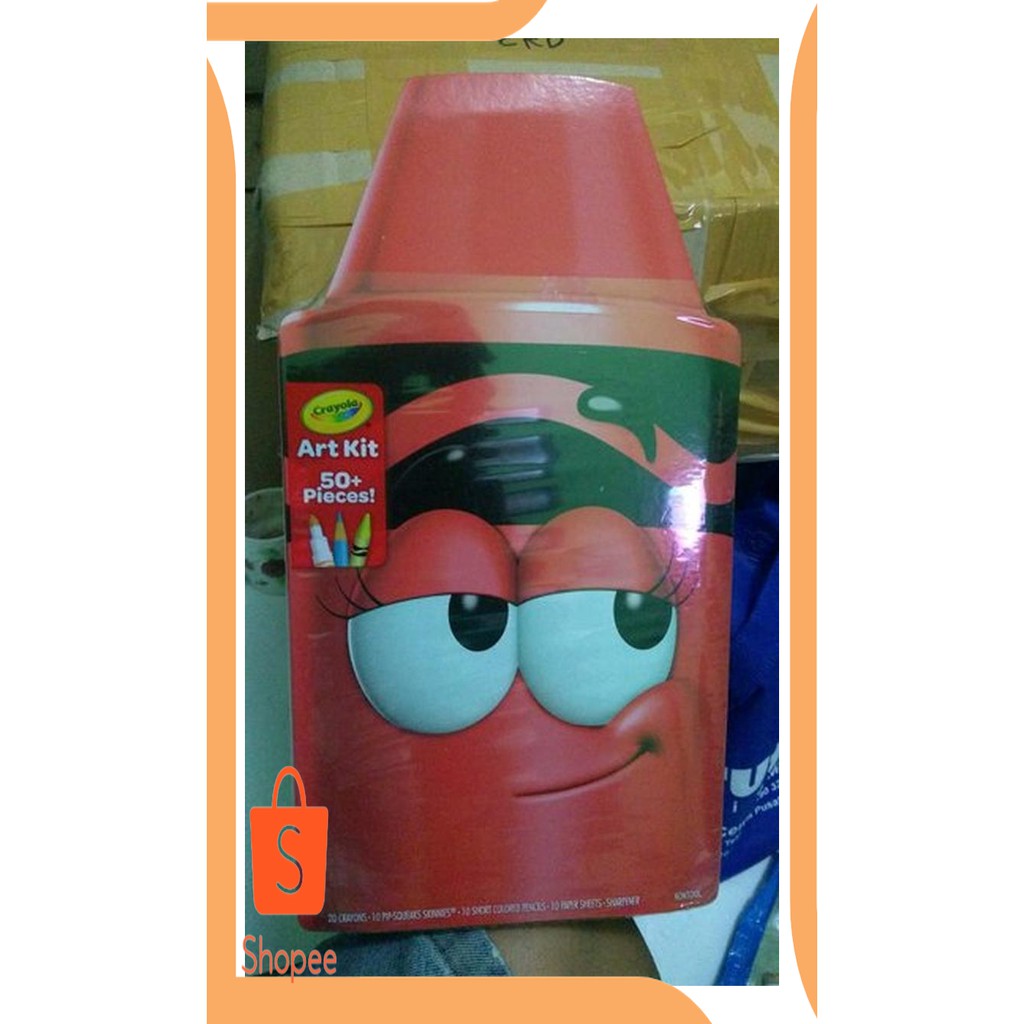 

Promo perkakas crayon pensil warna crayola art kit scarlet 20DEZ Diskon
