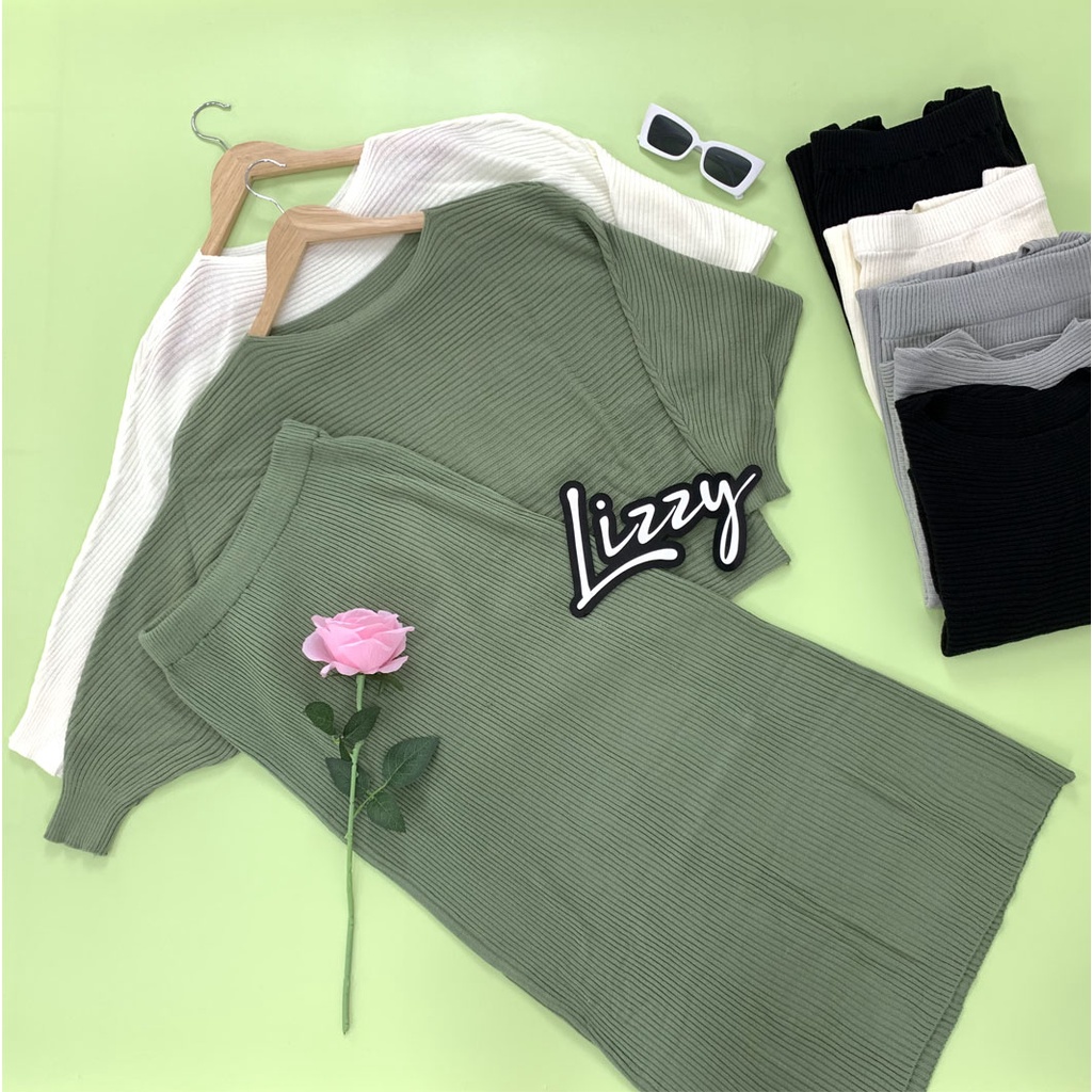 Lizzy - ONE SET RAJUT RAYA PREMIUM