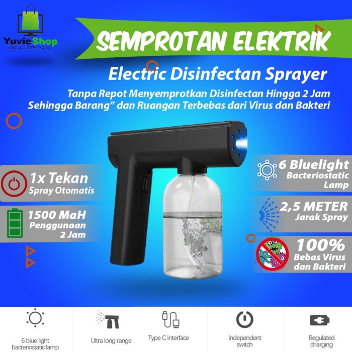 Semprotan Elektrik Disinfektan Spray Gun Sanitizer Disinfectan Ruangan