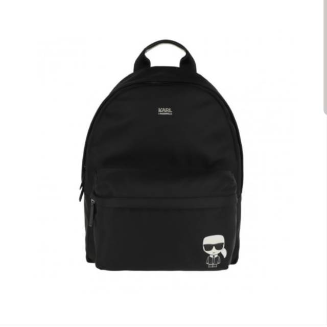 Karl K / Ikonik Nylon Backpack
