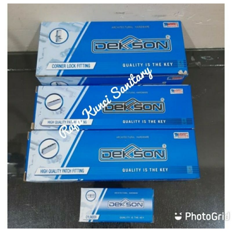 Patch Fitting DEKSON Complete Set PT 10+ PT 20+US 10 + Cylinder/Paket Lengkap Patch Fitting Dekkson