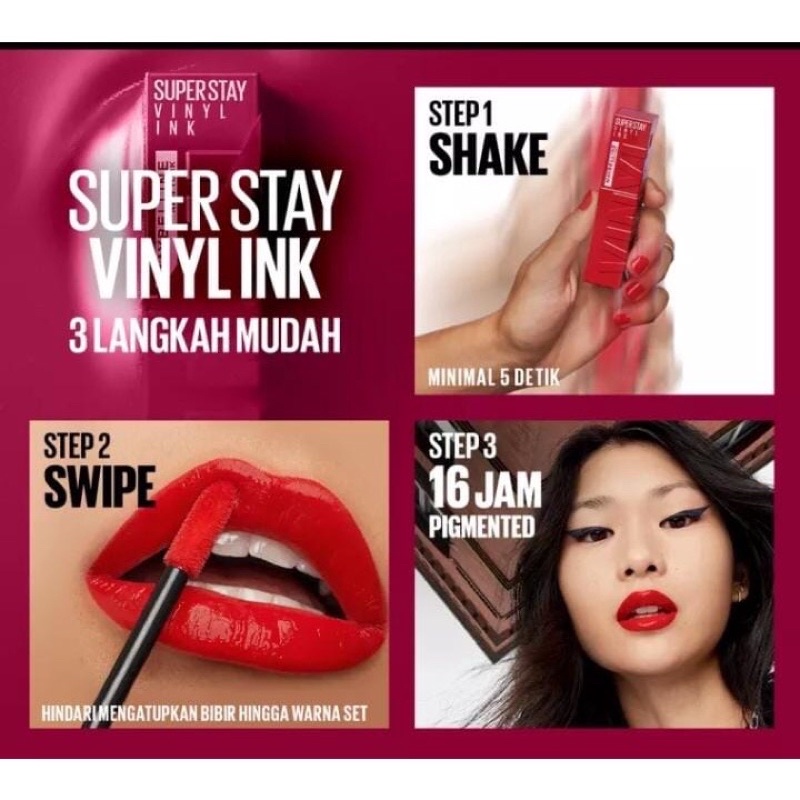 MAYBELLINE SUPERSTAY VINYL INK