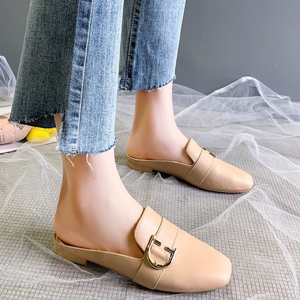 FD Sandal Karet Wanita Import Sandal Santai Cewek Korea Fashion Terbaru 2020 Sendal Cewek DI-054