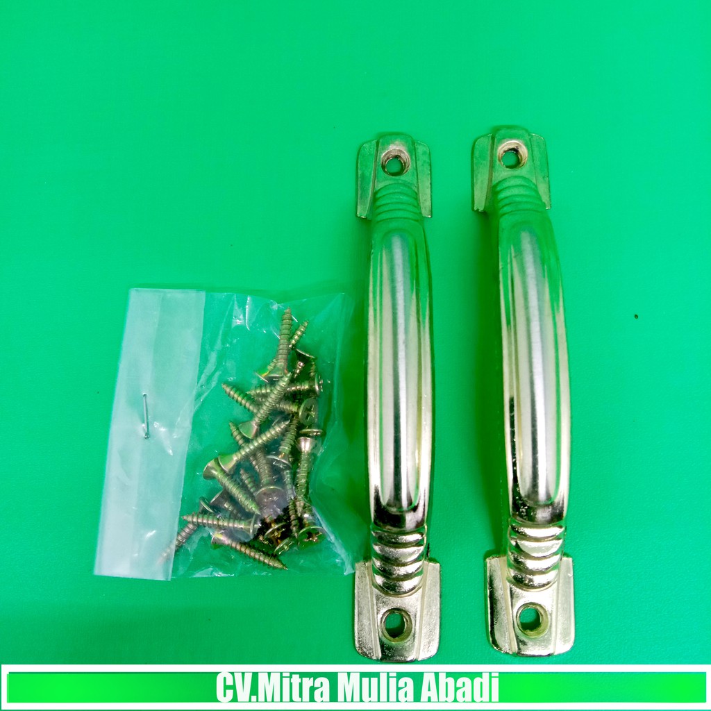 Tarikan Laci 4 Inci l Handle Lemari Gold 4&quot;