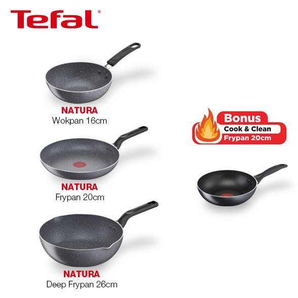 TEFAL NATURA COOKWARE SET Lc