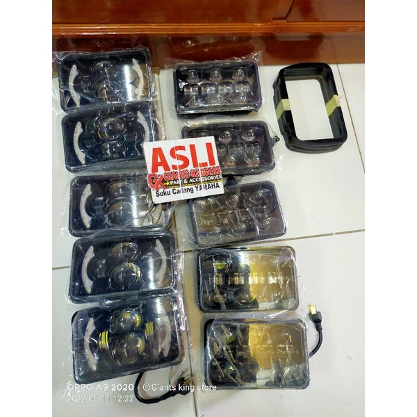 LED DAYMAKER LAMPU OVAL PNP RX KING