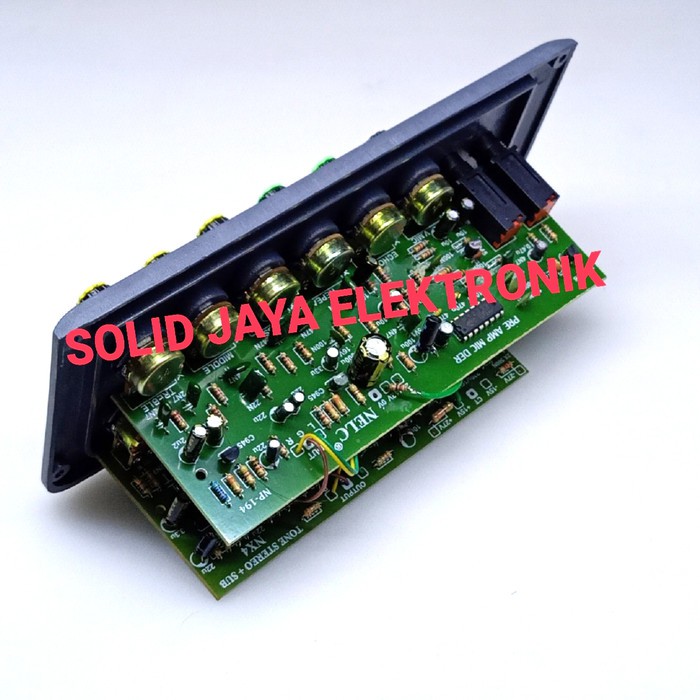 TONE CONTROL AKTIF ACTIVE MIXING 2 TINGKAT ECHO SUBWOOFER KARAOKE MIC KONTROL NX-04 NX04 NX 04 NELC