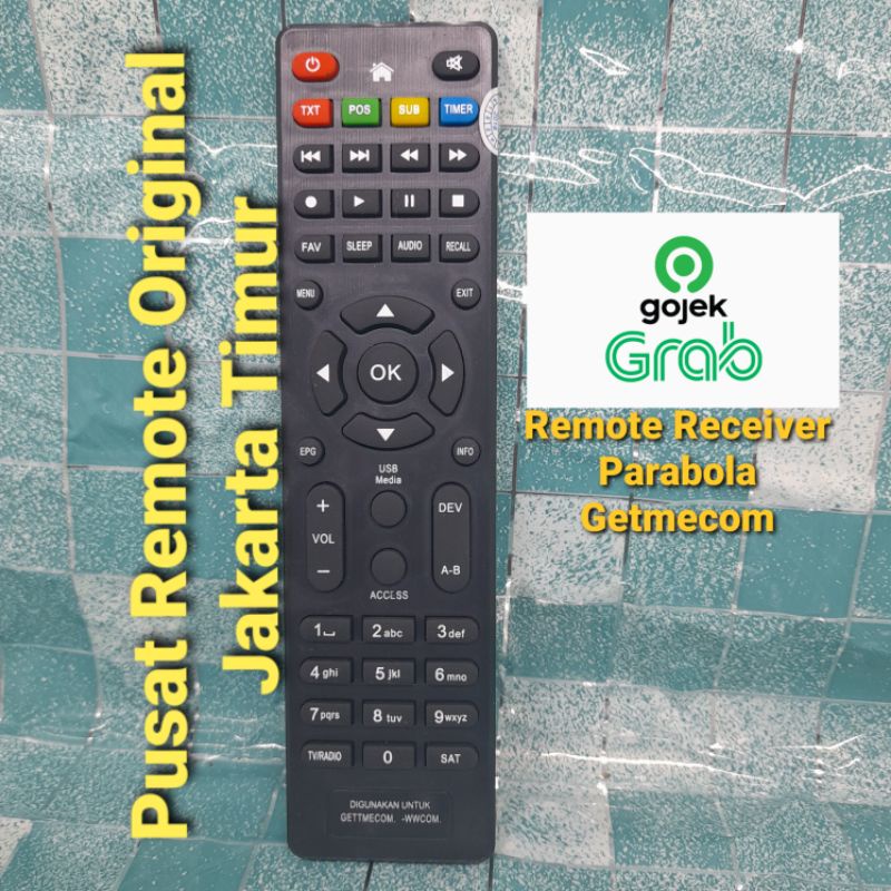 REMOTE REMOT RECEIVER GETMECOM GETTMECOM WCOM SEPERTI ORIGINAL