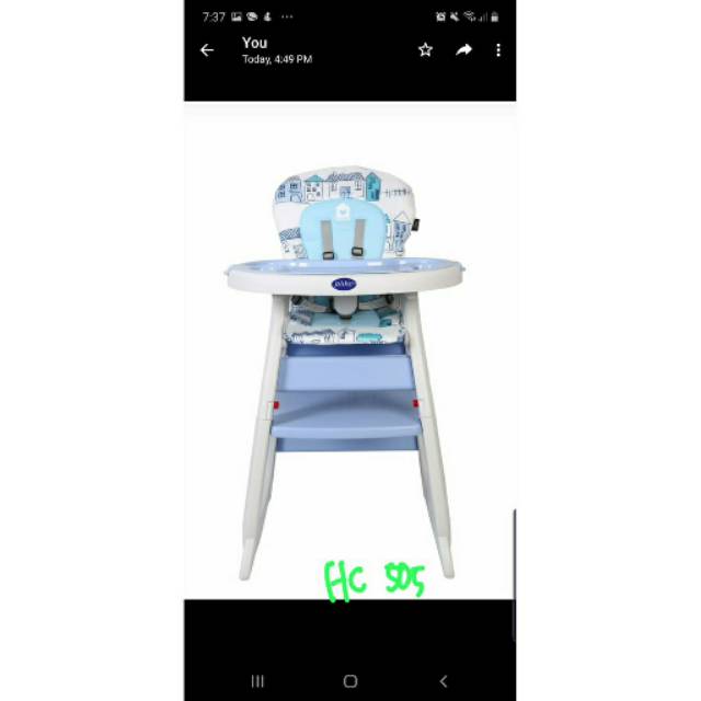 PLIKO HIGH CHAIR HC-505