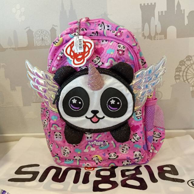 SMIGGLE BACKPACK JUNIOR PANDA VROOM ORIGINAL SALE