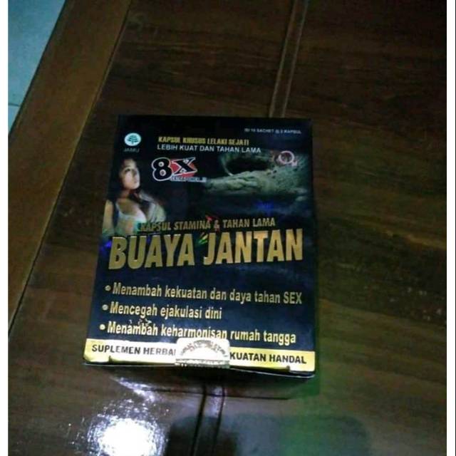 Buaya jantan 8x original